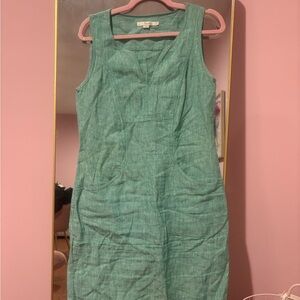 Boden Teal Midi Dress